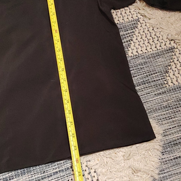 Mesh panel bell sleeve blouse size L/XL - Picture 9 of 10